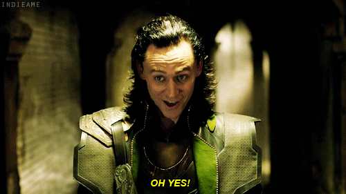 Easy there, Loki.